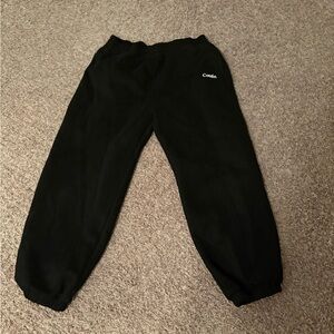 Comfy Black Joggers by Comix